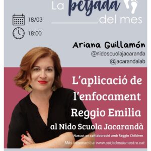 L'aplicació de l'enfocament Reggio Emilia al Nido Scuola Jacarandà